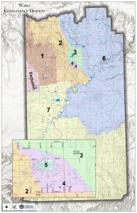 water conservancy districts map