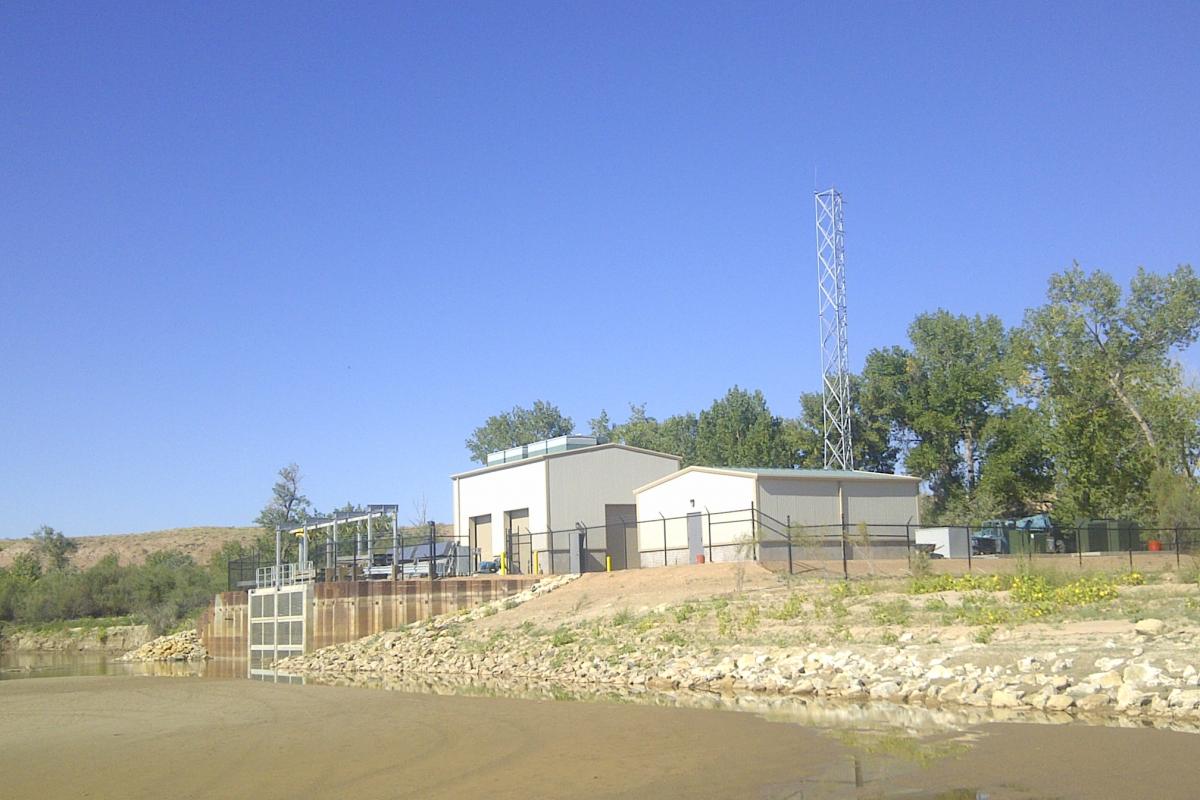 Completed Green River Pumping Plant