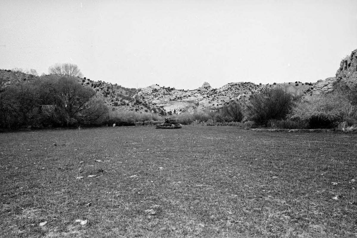 A portion of the Marv Jackson ranch where Red Fleet Dam now sits