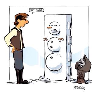 Star Wars Snowman