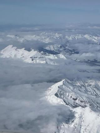 Wasatch Mountains Aerial View