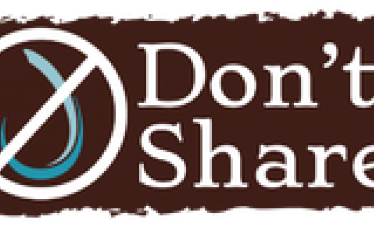 Don't Share Utah Logo