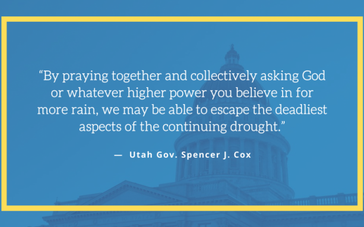Message from Governor Cox